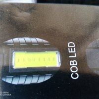 ЛЕД акумулаторен фенер ,+ COB LED, снимка 2 - Къмпинг осветление - 42841308