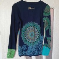 Блузи Desigual красиви интересни цветни , снимка 10 - Блузи с дълъг ръкав и пуловери - 29850705