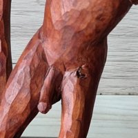Дървена скулптура от корен "Голи тела", снимка 8 - Декорация за дома - 38579429