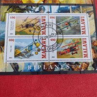 Пощенски марки  две серии МАРИЯ КЮРИ поща Конго, САМОЛЕТИ поща Малави за колекция 29812, снимка 6 - Филателия - 37690476