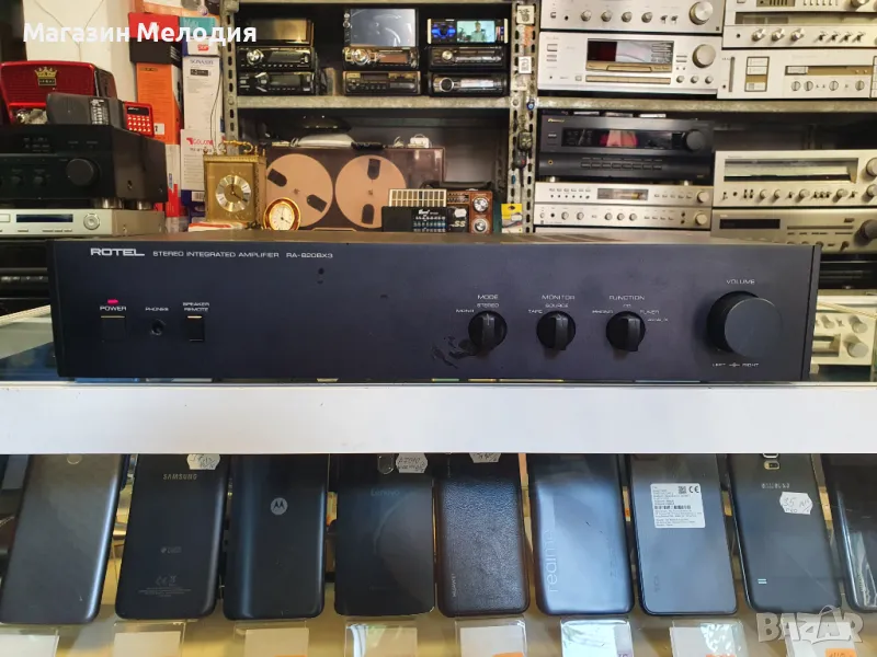 🔊📢📣📯🔔🎵 Усилвател Rotel RA-820BX3 В отлично техническо, много добър външен вид. Леки козметични, снимка 1
