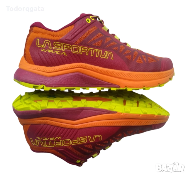 La Sportiva Karacal Обувки Маратонки Планинско Бягане 44 UK9.5 US10.5 на 7-8км!, снимка 1