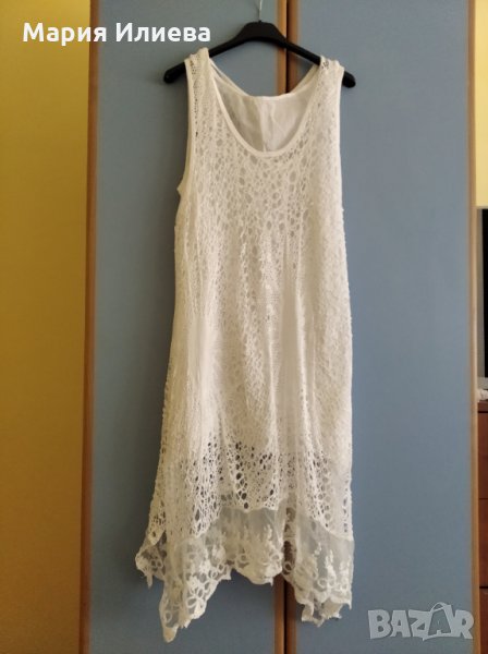 Рокля в бяло, снимка 1