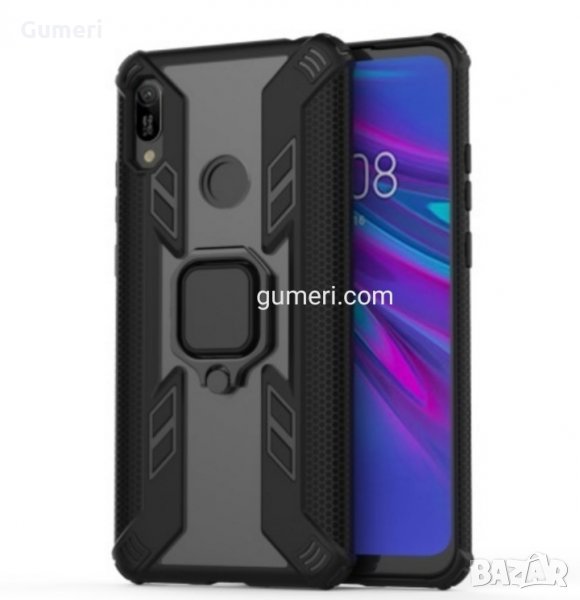 Huawei Y6s Удароустойчив гръб с метален пръстен , снимка 1