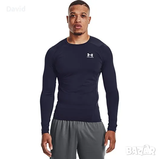 Under Armour Hg Armour Comp LS Оригинална мъжка фланелка с дълъг ръкав, снимка 1