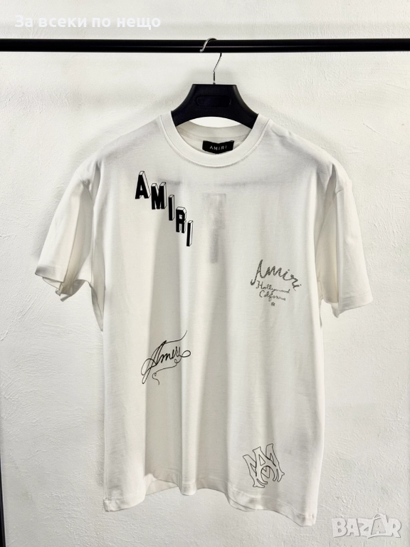 Мъжка Бяла Тениска Със Щампа👕Мъжка Блуза С Къс Ръкав Код V.B.30, снимка 1