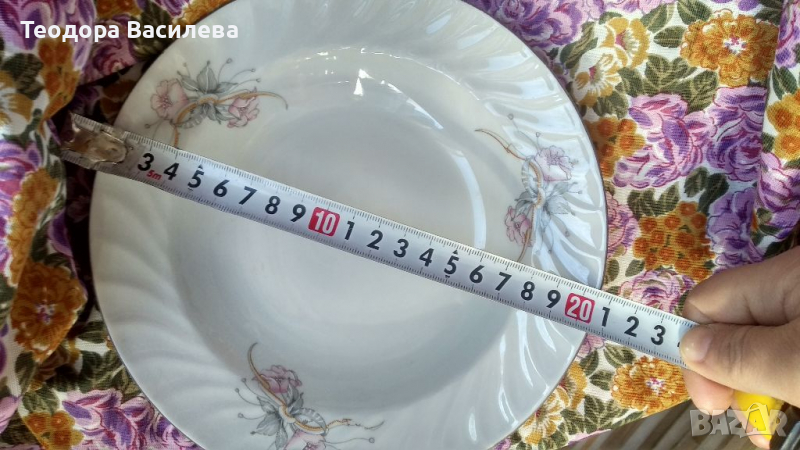 Чиния и каничка , снимка 1