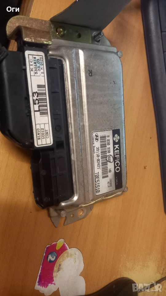 Компютър за Хюндай Гетц 1.1 9 030 930 366F / 39110-02421, снимка 1