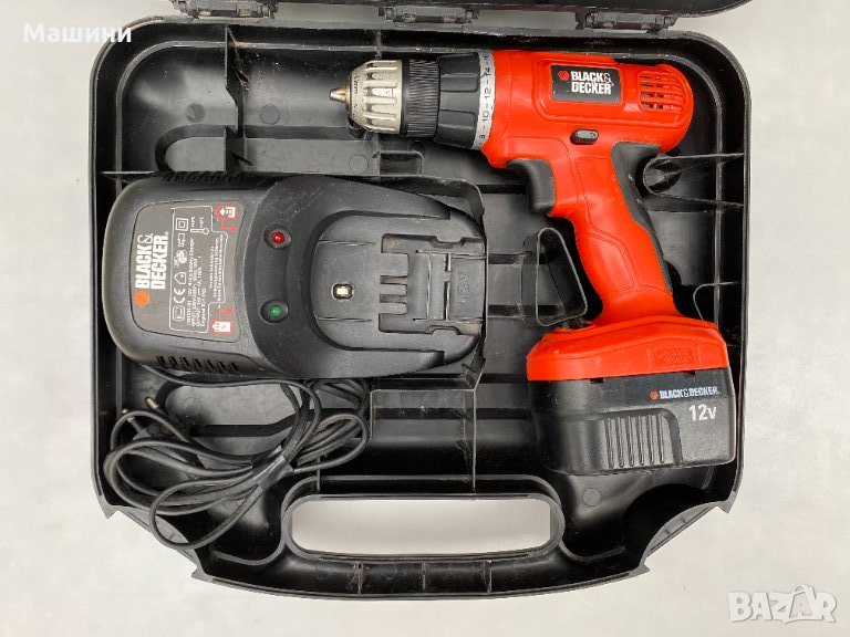 Винтоверт Black Decker 12V като нов!, снимка 1