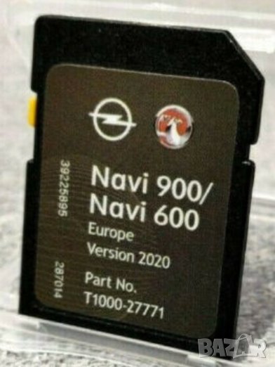 🚘🚘🚘 🇧🇬 2020 SD card Опел/Шевролет навигация NAVI 600/900/OPEL Astra Zafira Meriva СД карта, снимка 1