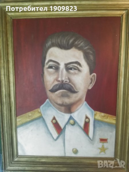 Голям портрет Сталин, снимка 1