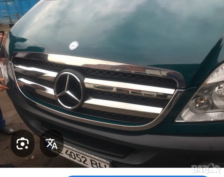 хром решетка 2 части спринтер 2007 2013, снимка 1