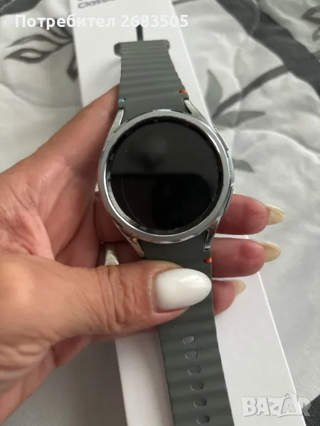 Samsung Galaxy Watch 6 Classic 43mm Silver, снимка 1