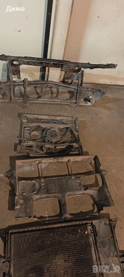 радиатор маска перка дифузьор бмв е39 bmw e39, снимка 1