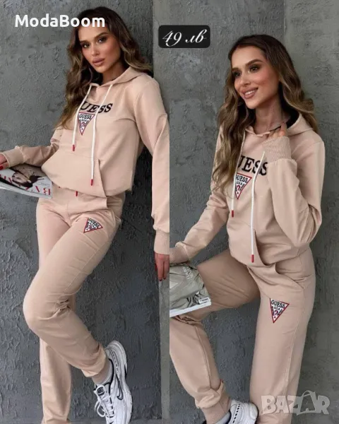 Guess памучен дамски екип , снимка 1