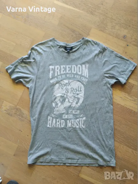 Тениска FREEDOM HARD MUSIC. размер L. SMOG Бангладеш., снимка 1