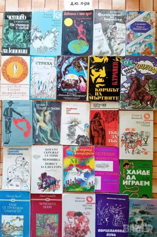 Детско - юношеска литература + библиотека за ученика + световна класика, снимка 1