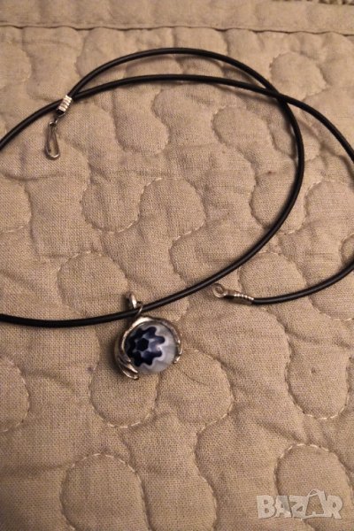  Ръчно изработено сребърно колие РАЗПРОДАЖБА, снимка 1