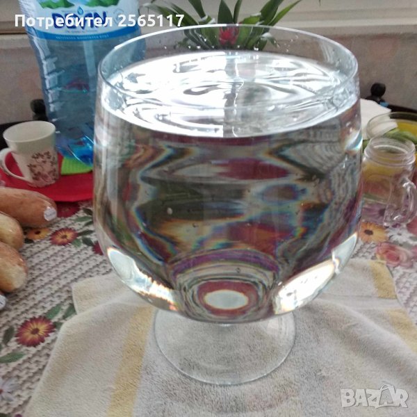Бар чаша 10 л вместимост дебелостенно стъкло, снимка 1