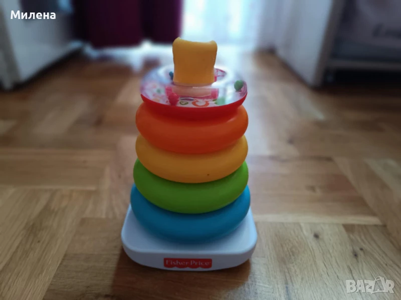 Низанка Fisher Price - Кула с Рингове, снимка 1