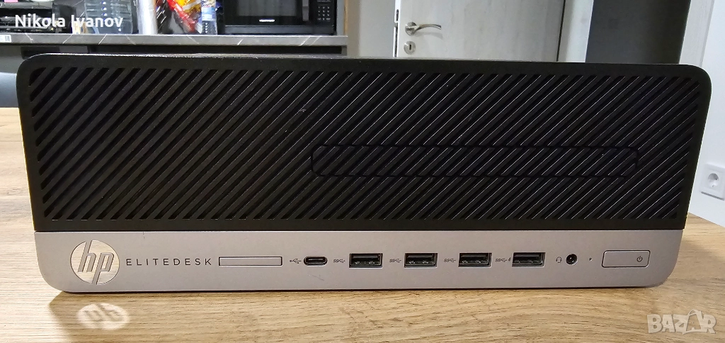 HP EliteDesk 705 G5 SFF AMD Ryzen 7 3700 4.40 Ghz | 16GB RAM | 1TB SSD + 1TB HDD |GT 730 2GB|Wifi+BT, снимка 1