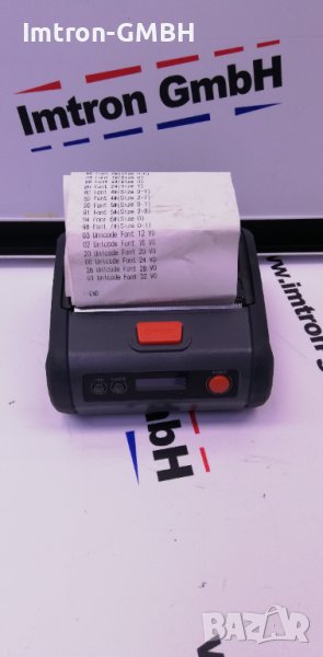 Мобилен термо принтер UROVO K319 без батерия , снимка 1