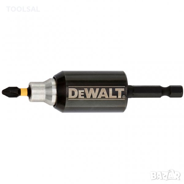 Държач DeWALT за накрайници и битове магнитен 1/4", 51 мм, Extreme, снимка 1