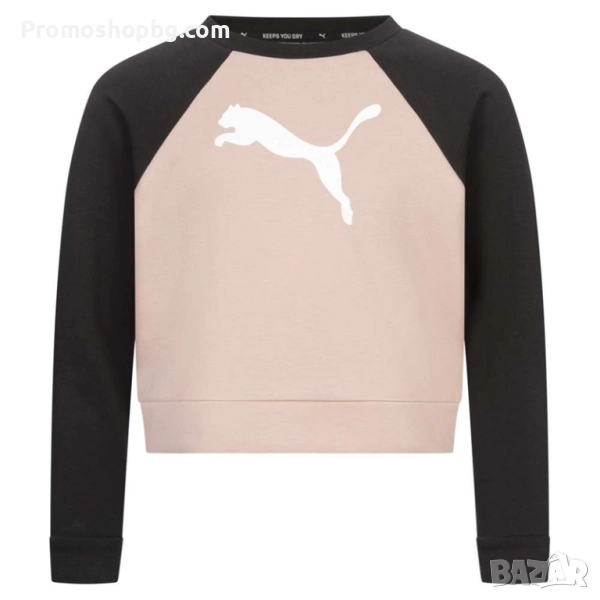Детски суитчър PUMA Girl Modern Sports Crew, размер 164, снимка 1