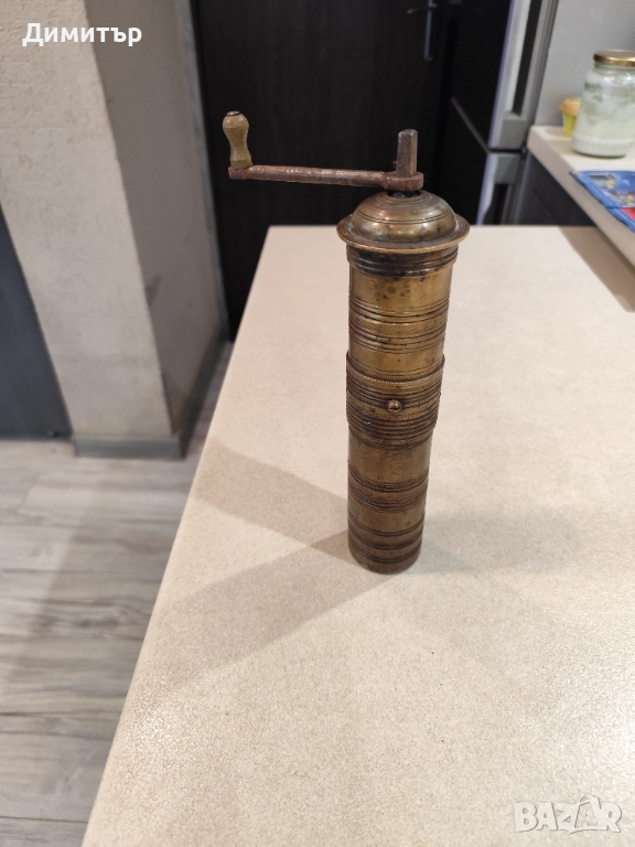  ръчна мелничка за чер пипер, кафе, снимка 1