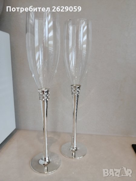 Сватбени чаши , снимка 1