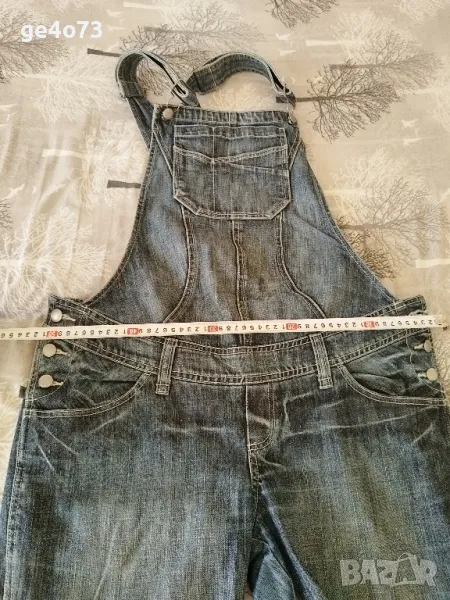 Дънков гащеризон за бременни, снимка 1