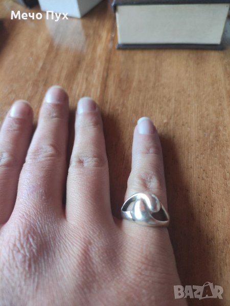 Сребърен пръстен (66), снимка 1