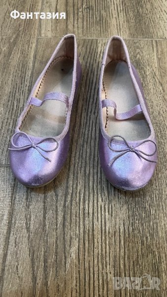 Розови официални елегантни детски обувки h&m, снимка 1