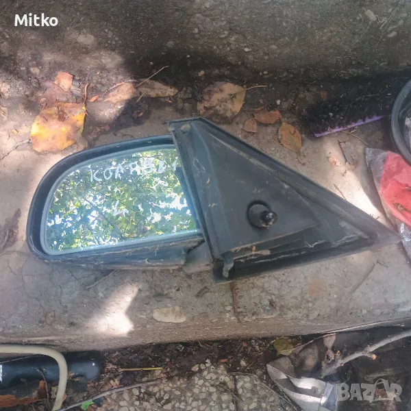 Огледало Ляво Механично За Митсубиши Колт 1998г / Mitsubishi Colt 1998y, снимка 1