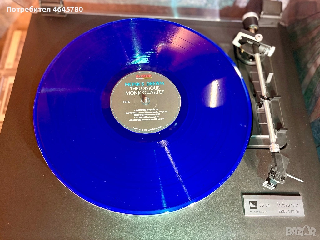 Грамофон DUAL cs 455 - много запазен, снимка 1