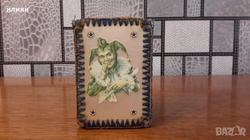 Стара калъфка за карти , снимка 1
