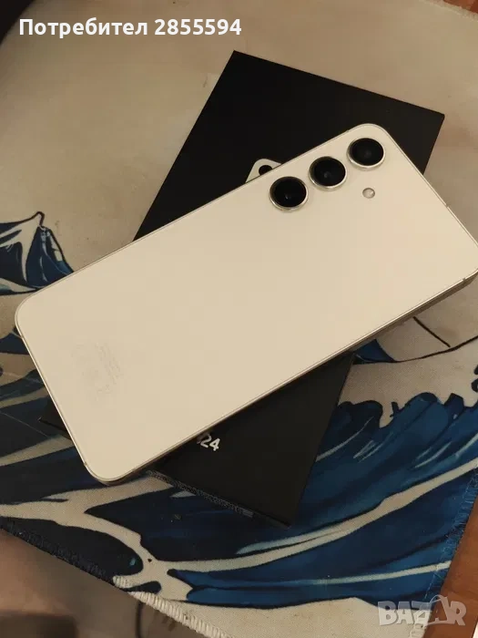 Samsung Galaxy S24 128GB Amber Yellow, снимка 1