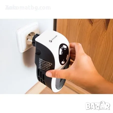 Мини вентилаторна печка Automat, 500W, LED дисплей, Таймер, Включване директно в контакта, снимка 1