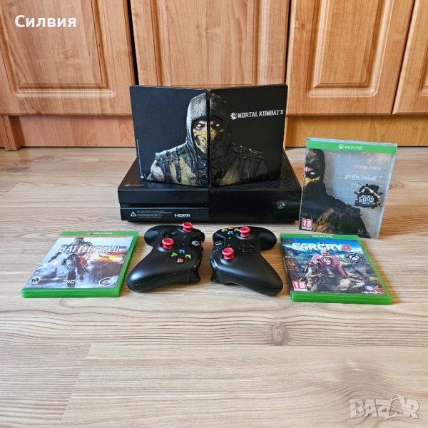 Нов XBOX ONE 1TB + 2 джойстика + 3 топ игри, PS5 PS4 PlayStation 4 5, снимка 1