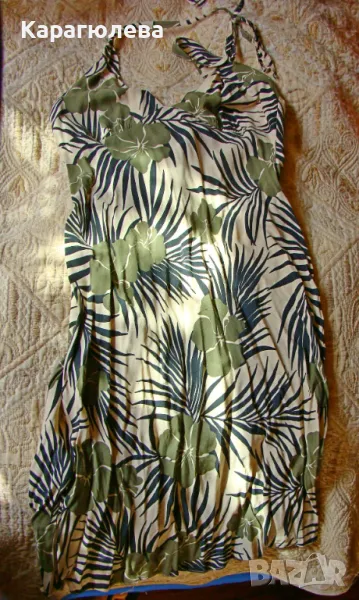 Лятна рокля с гол гръб Petite collection, снимка 1