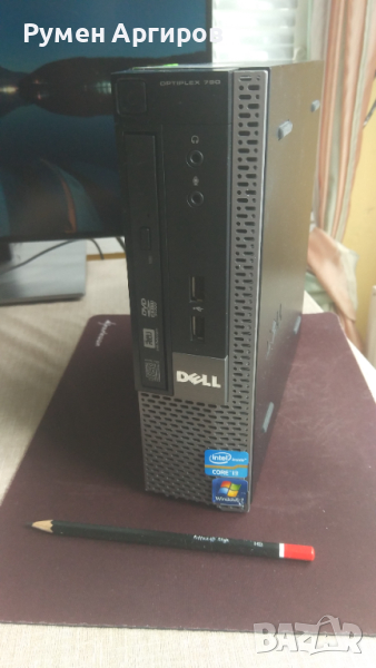 Продавам Компютър DELL Intel Core i3-2120 2/4 cores 3.30GHz /4GB DDR3 / 160GB HDD, снимка 1