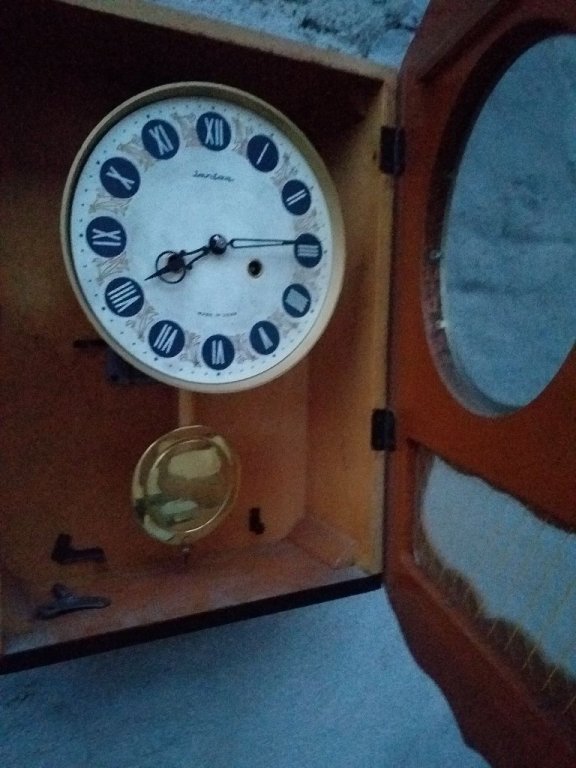 Стенен часовник янтар книга работещ в Стенни часовници в гр. Велико Търново  - ID34940964 — Bazar.bg