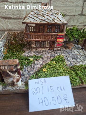 Макети на къщи-ръчна изработка., снимка 16 - Декорация за дома - 54198649