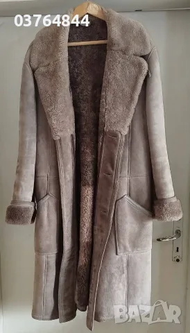 Винтидж Мъжки кожух, 1986-та, Ретро. Естествена кожа.