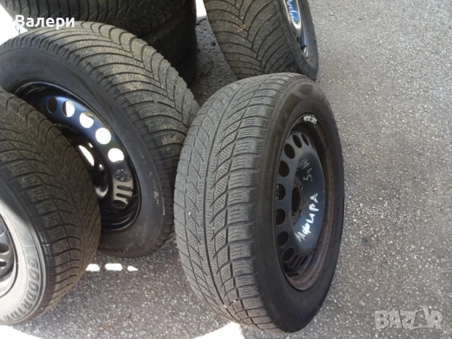 Железни джанти за Opel Zafira ет37, снимка 2 - Гуми и джанти - 53269645