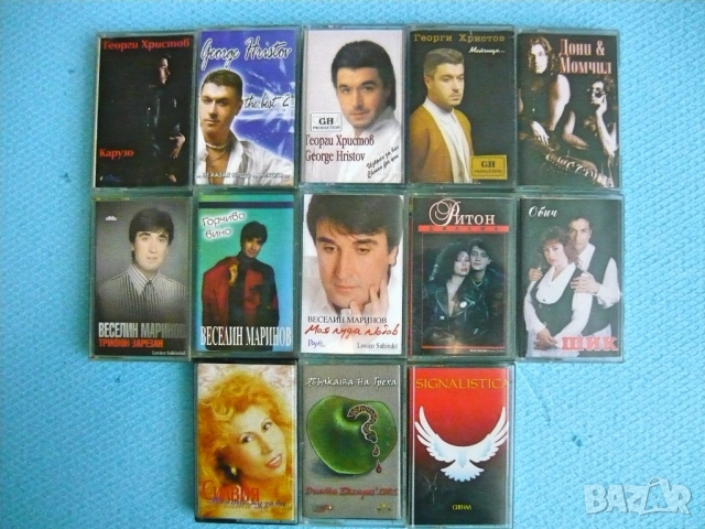 BG - рок и поп на аудио касети