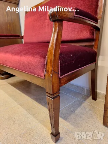 Антично канапе, диван , снимка 6 - Дивани и мека мебел - 49698691