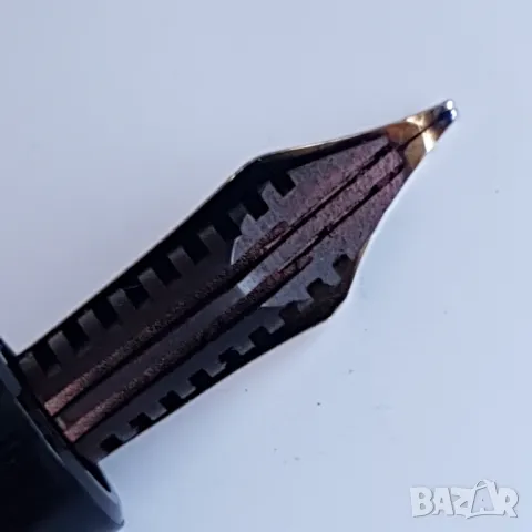 Писалка Montblanc No. 342 Piston Fountain Pen 14C / 14K, снимка 9 - Антикварни и старинни предмети - 48389570