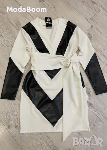 Стилна дамска рокля , снимка 2 - Рокли - 42470406