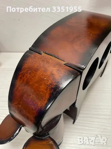 Красива дървена стойка за Вино, снимка 4 - Декорация за дома - 50046955